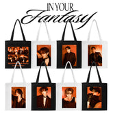 KPOP Album Poster Canvas Tote Bag